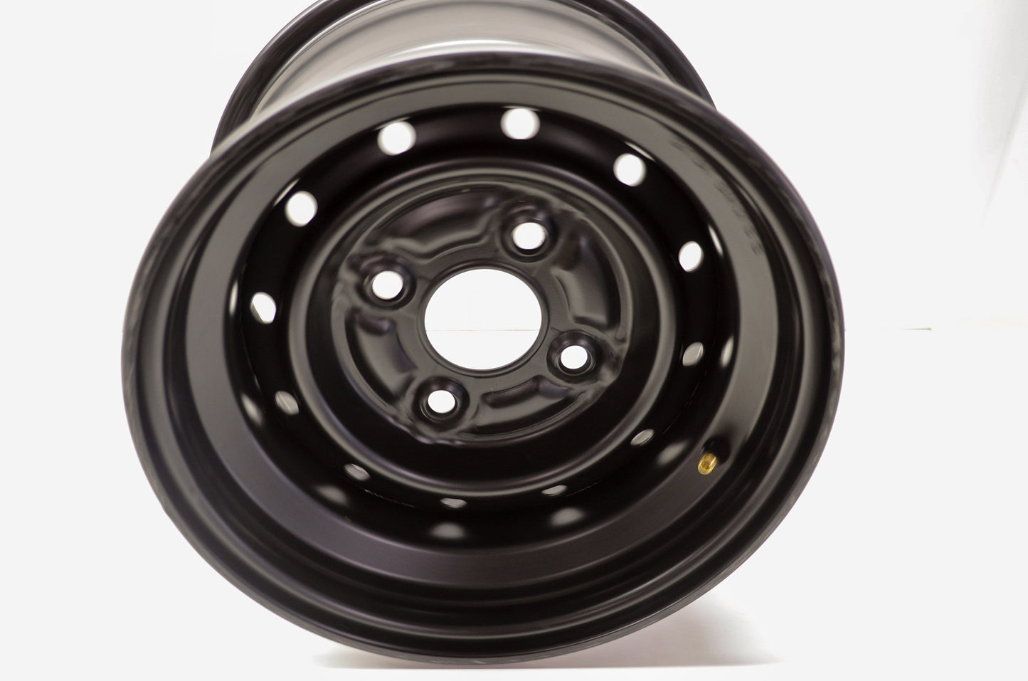 Viking Rear Black Wheel Rim 12x7.5 4x108 NOS