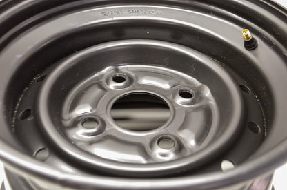 Viking Rear Black Wheel Rim 12x7.5 4x108 NOS