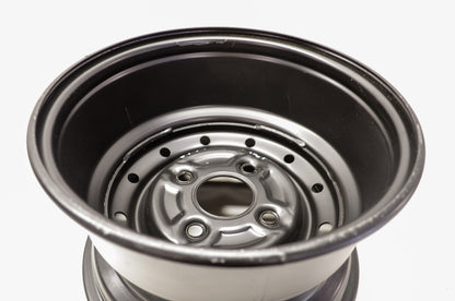 Viking Rear Black Wheel Rim 12x7.5 4x108 NOS