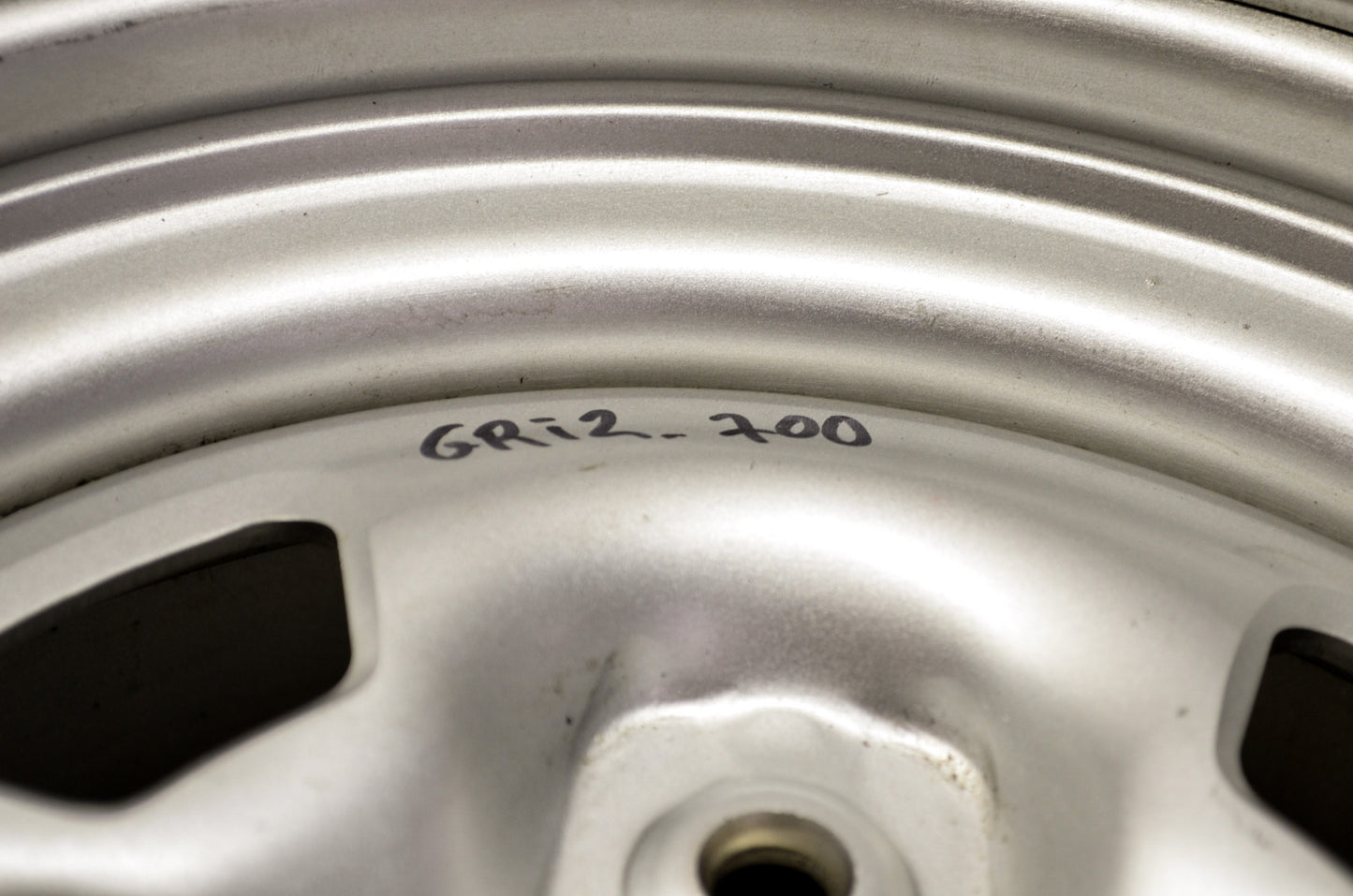 Grizzly 700 Silver Wheel Rim 12x6 4x108 NOS
