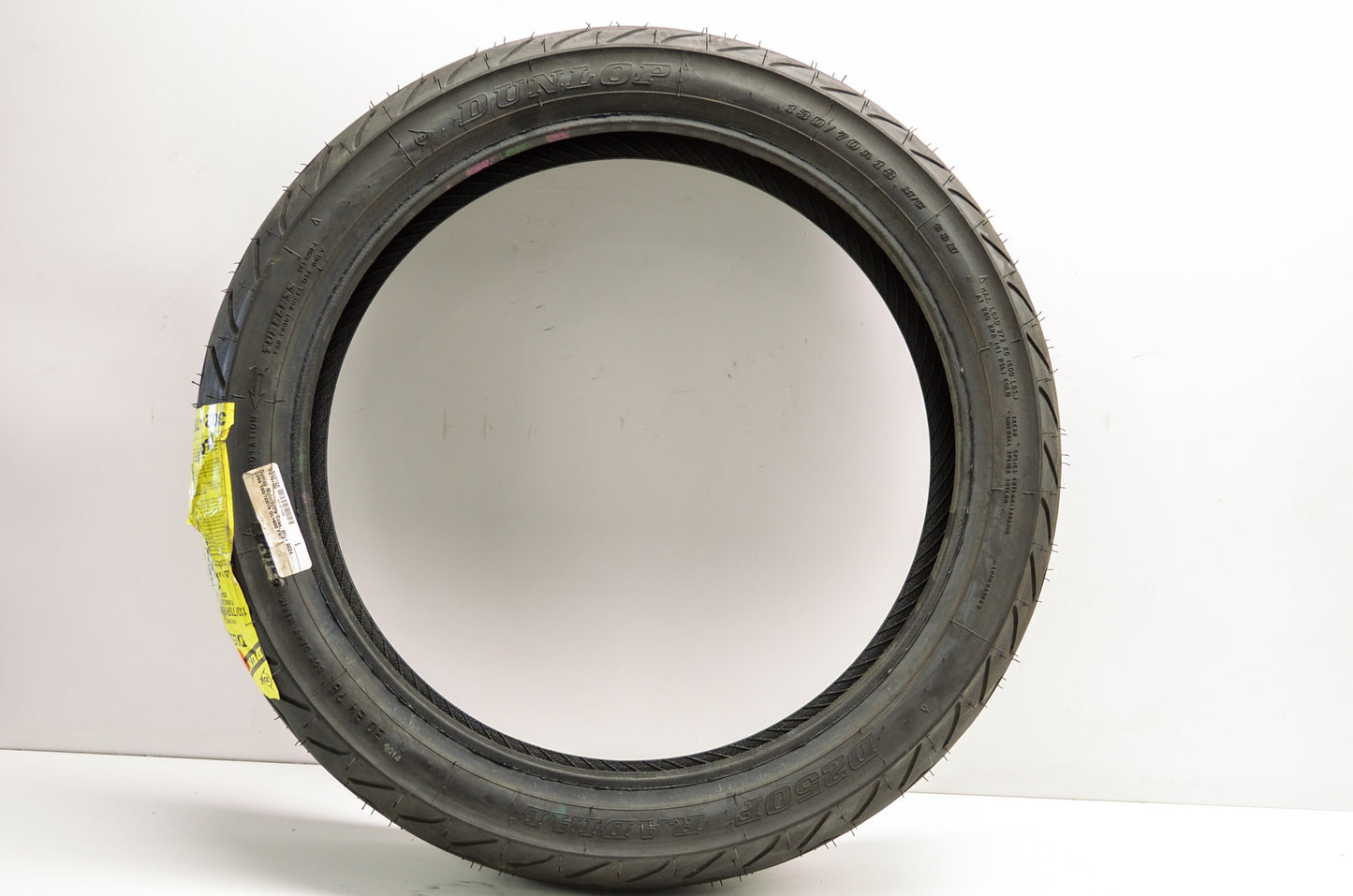 New Dunlop D250F Radial Front Tire 130/70R-18