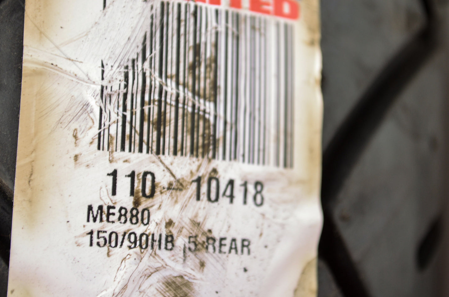 New Metzeler Marathon ME880 Rear Tire 150/90B-15