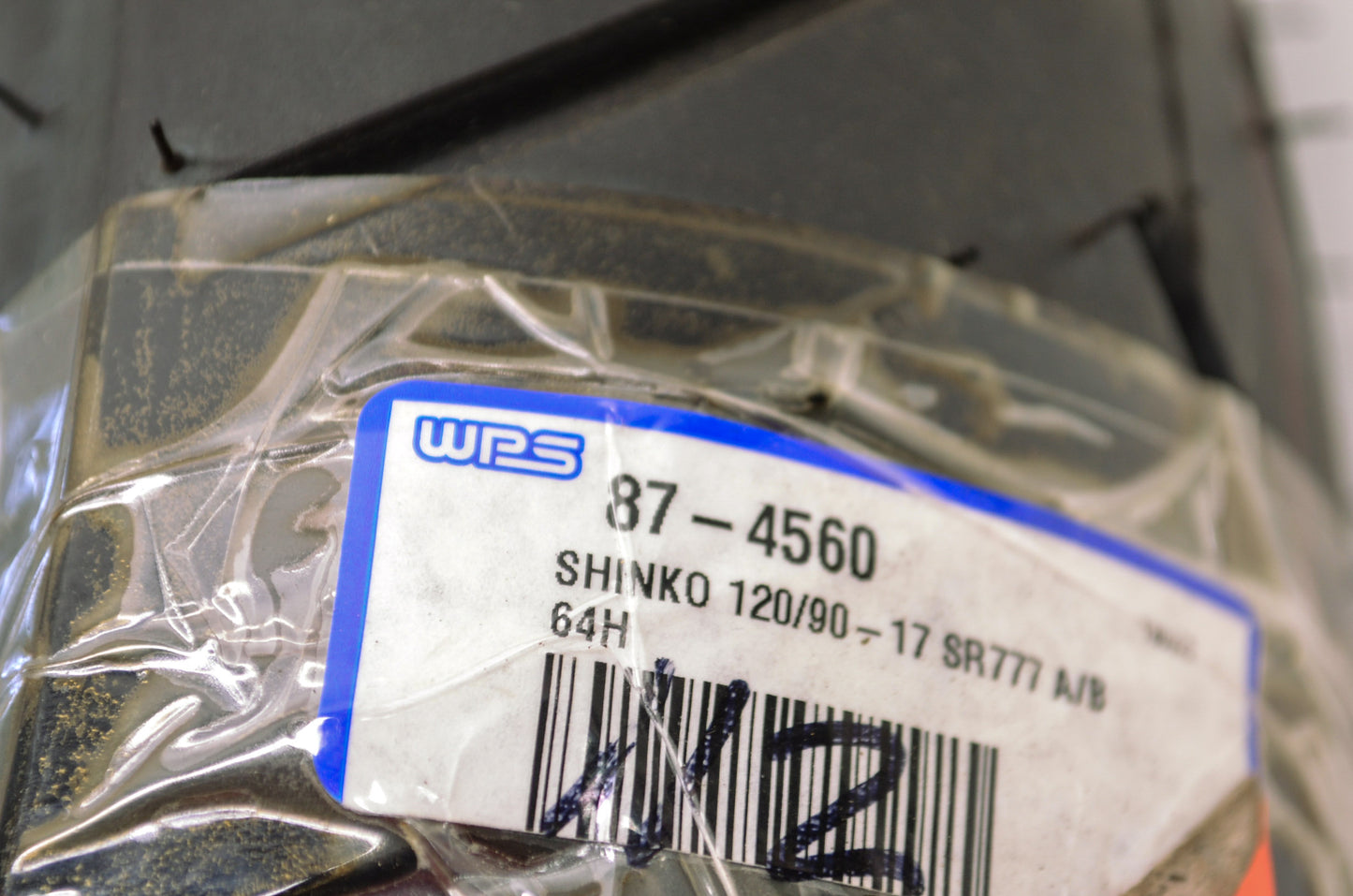 New Shinko SR777 Front Tire 120/90-17 M/C 64H