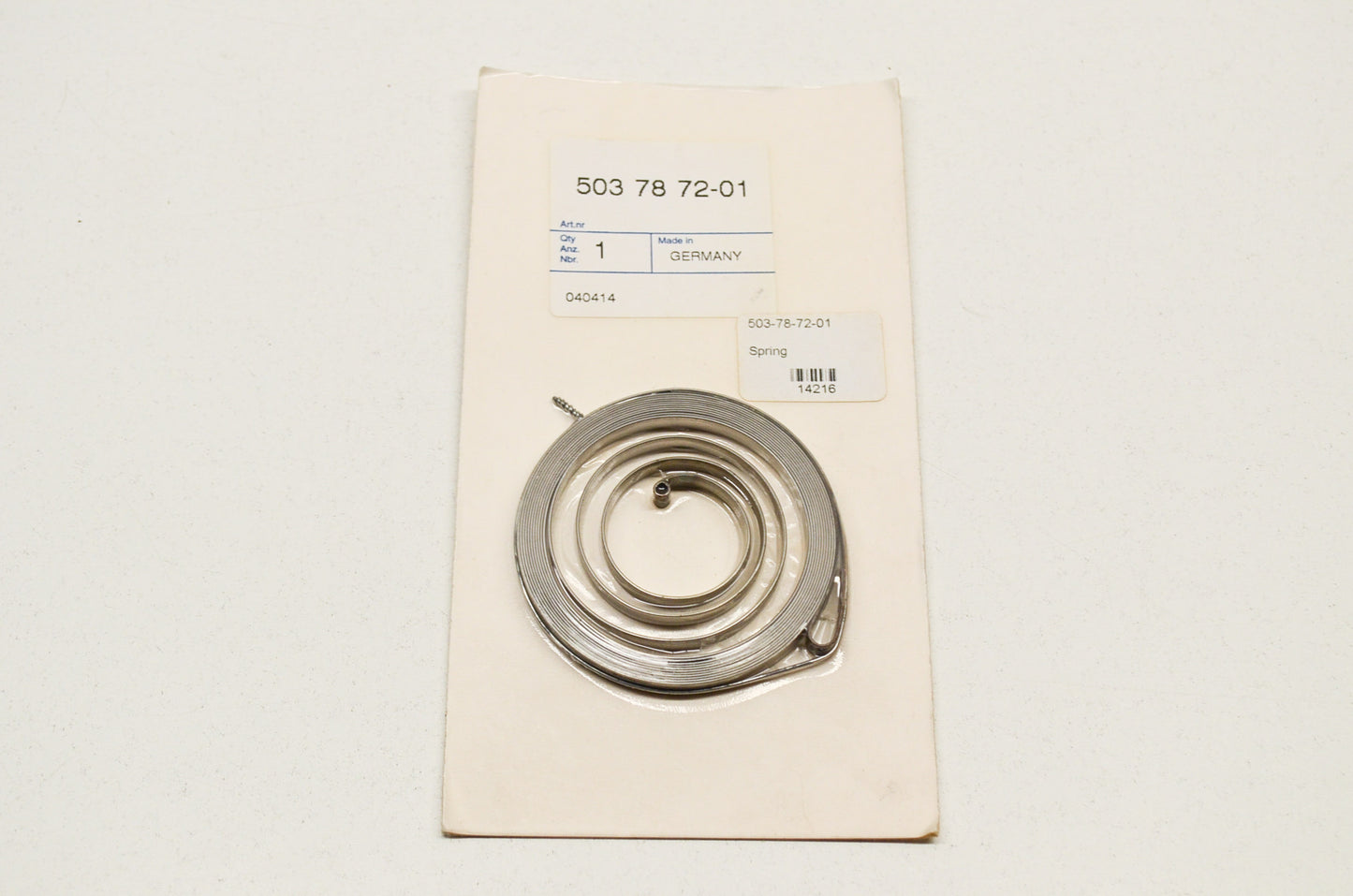New OEM Husqvarna Spring 371 NOS