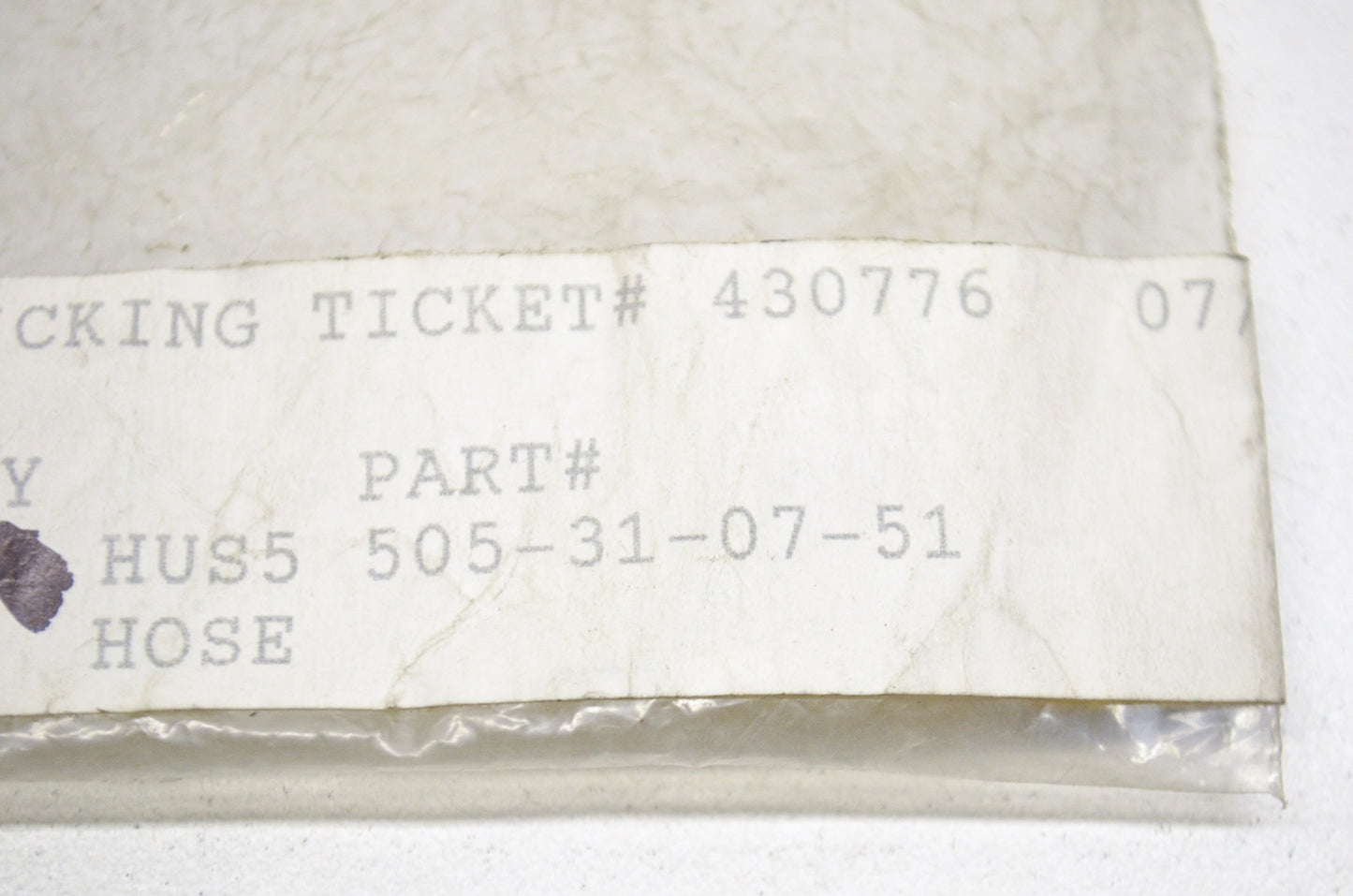 Hose 40 41 45 49 50 Rancher EPA 240 R 245 RX NOS