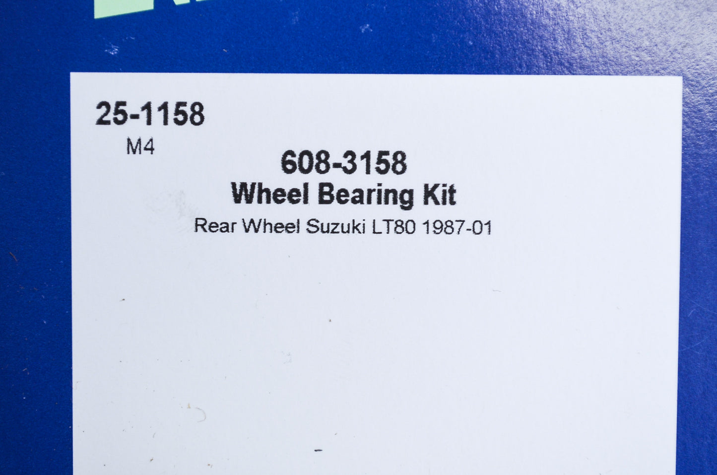 Wheel Bearing Kit Suzuki Rear Wheel 87-01 LT80 NOS