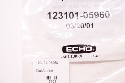 New OEM Echo Carburetor Diaphragm Gasket Kit NOS