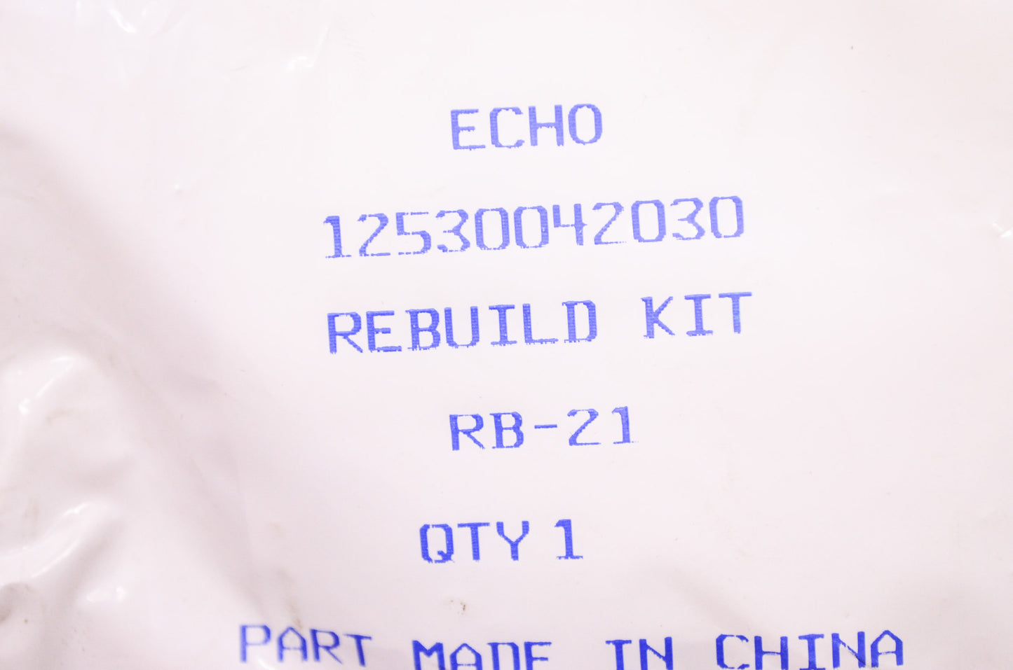 New OEM Echo Carburetor Rebuild Kit NOS