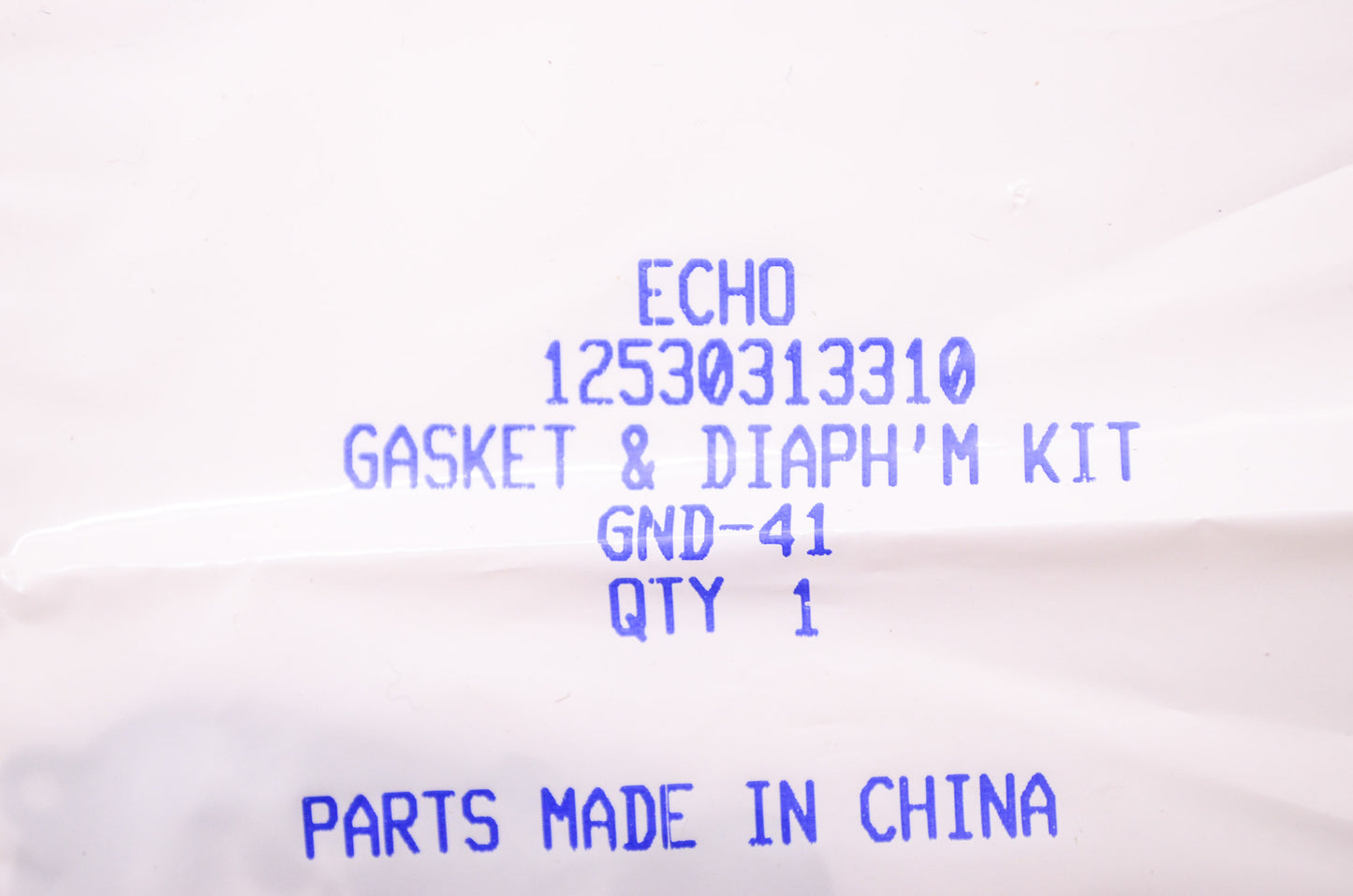 New OEM Echo Carburetor Diaphragm Gasket Kit NOS