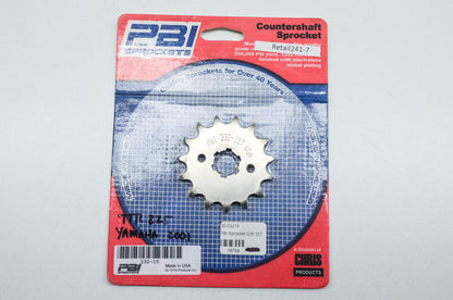 New PBI Sprockets 15 Tooth Sprocket Yamaha 01 TTR 225 NOS