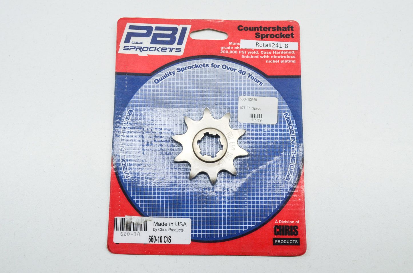 10 Tooth Sprocket 03-06 Kawasaki KFX801 89-06 Suzuki LT80 Qty 10 NOS