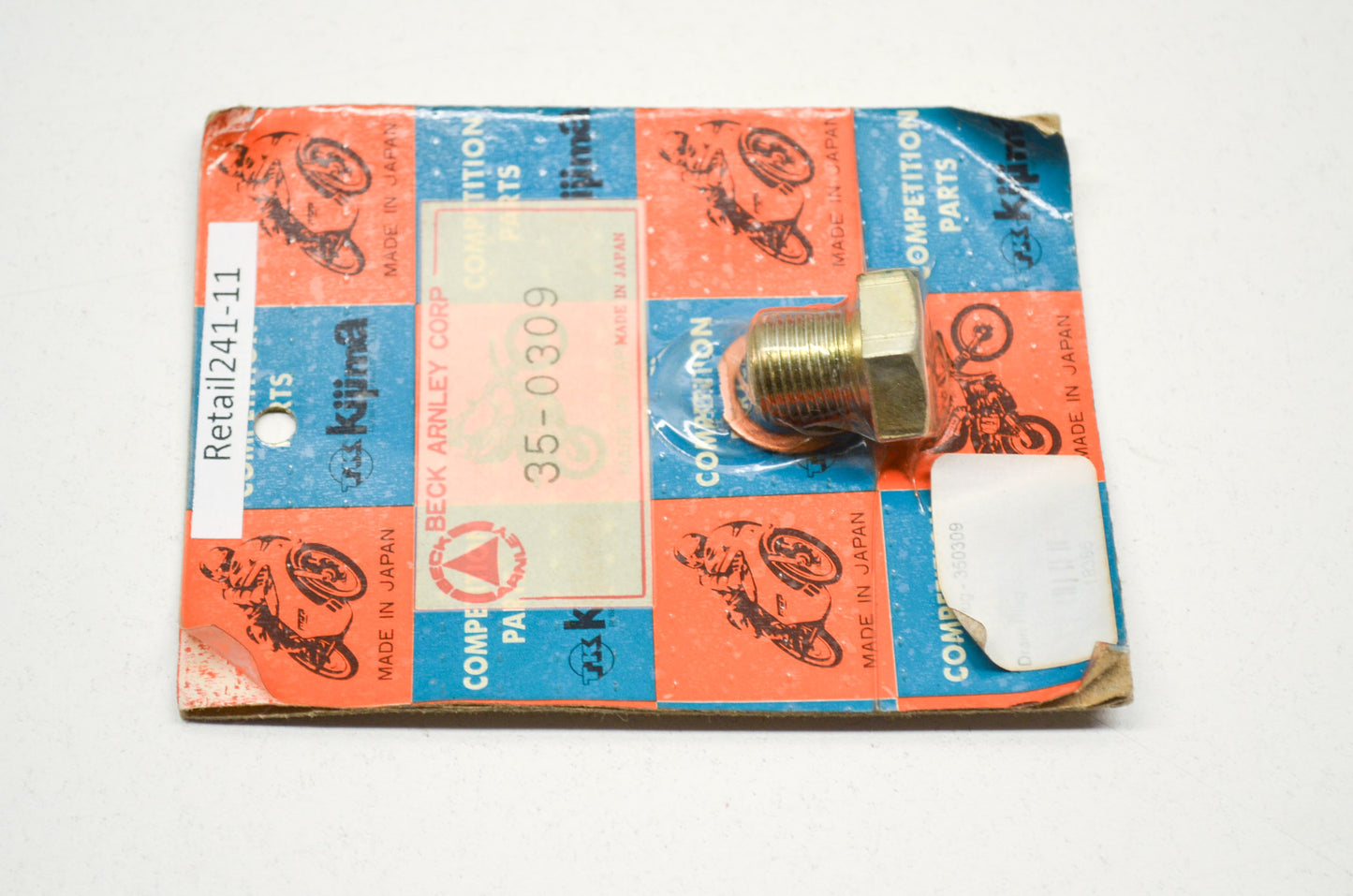 New Kijima Drain Plug NOS