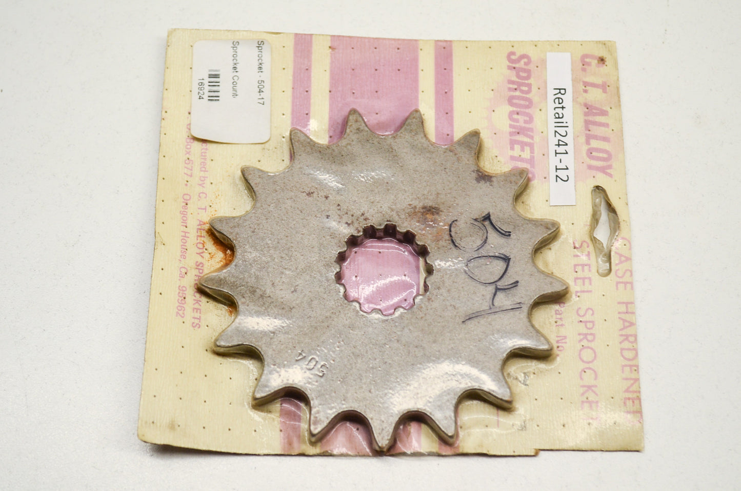 17 Tooth Sprocket NOS