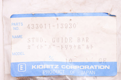 New OEM Echo Kioritz Guide Bar Stud