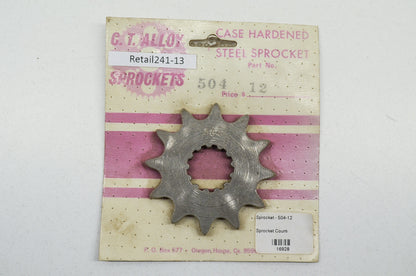 New CT Alloy 12 Tooth Sprocket NOS