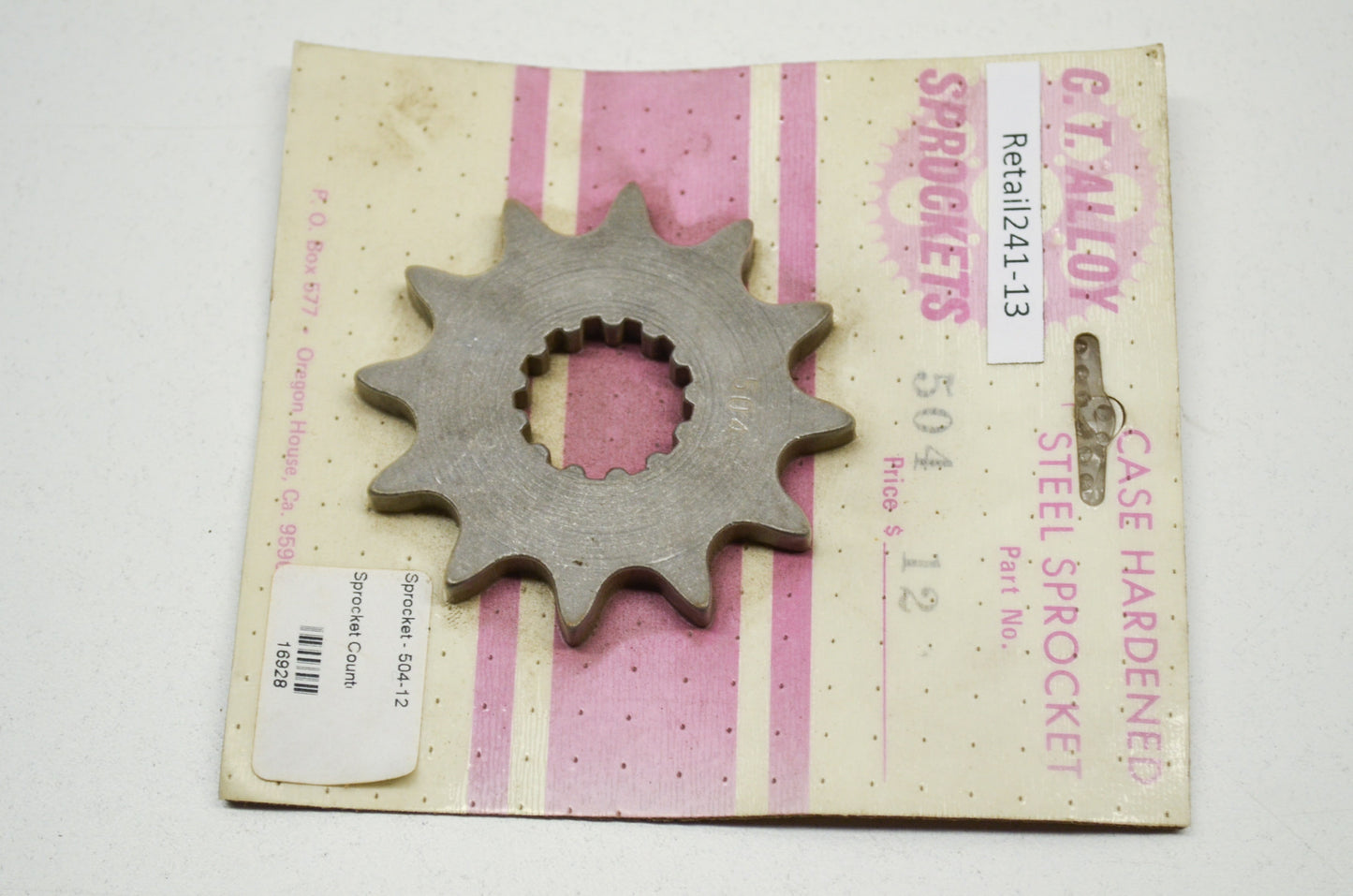 New CT Alloy 12 Tooth Sprocket NOS