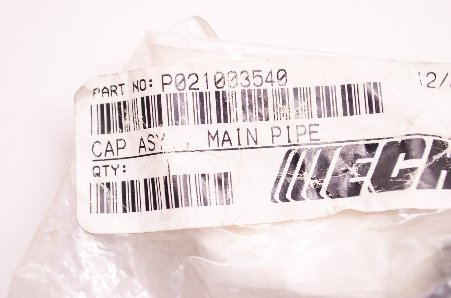 New OEM Echo Main Pipe Cap Assembly
