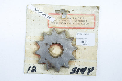 Rocky 24-3312, 514Y-12 Sprocket 12T NOS