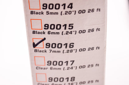 New OEM Echo RePower Black Fuel Line 7mm (.28') OD x 26'