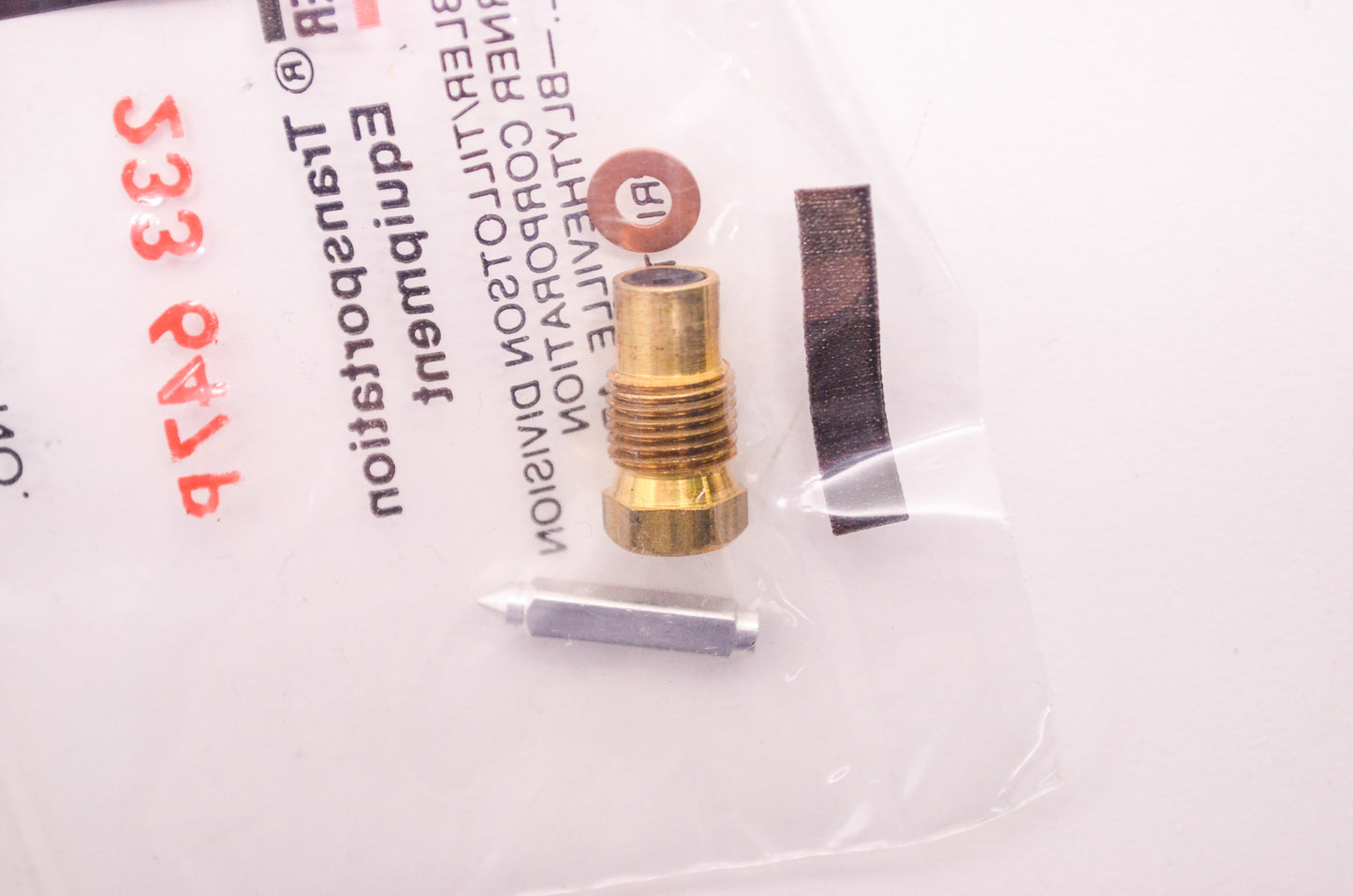 New Tillotson Needle & Seat Kit NOS
