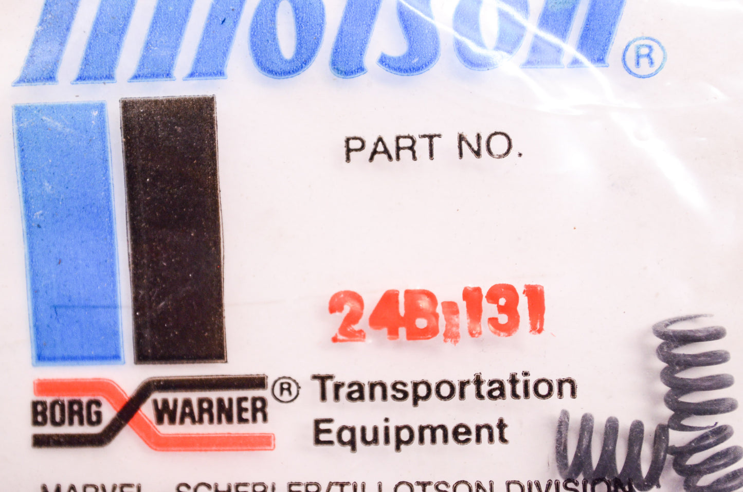 New Tillotson Mixture Screw Spring Qty 4 NOS
