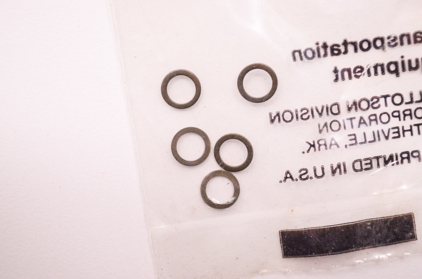 New Tillotson Idle Mixture Screw Washer Qty 5 NOS