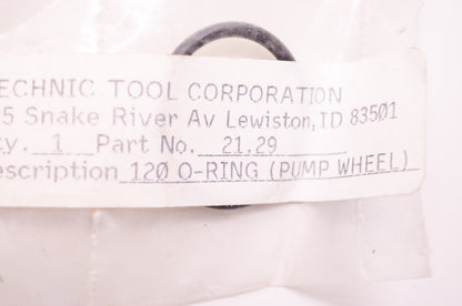 New Technic Tool Corporation 120 O-Ring Pump Wheel Power Pruner NOS