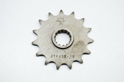 New JT Sprockets 15 Tooth Sprocket Kawasaki KLX400 Suzuki DR 200 350 Z400 NOS