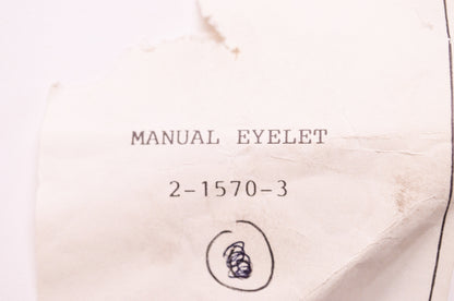 New Aftermarket Manual Eyelet Qty 3 NOS