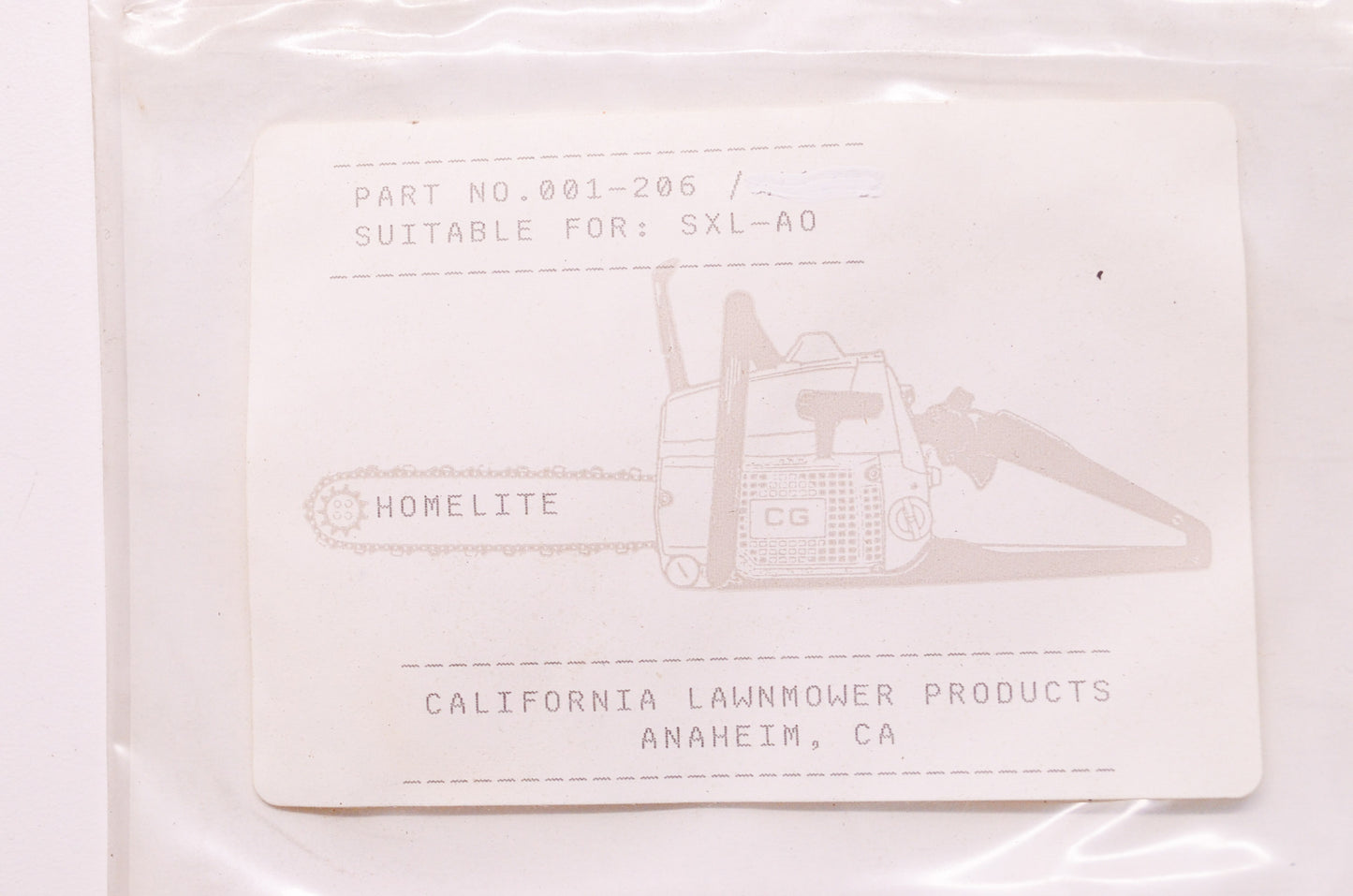 New California Lawnmower Products Engine Gasket Kit Homelite SXL-A0 NOS