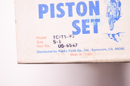 Piston Kit TC/TS90 Size S-1 Suzuki 0.25 NOS