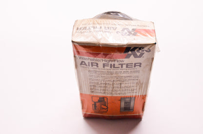 New K&N Performance Parts Universal Washable Air Filter Assembly 2-1/16' ID Flan