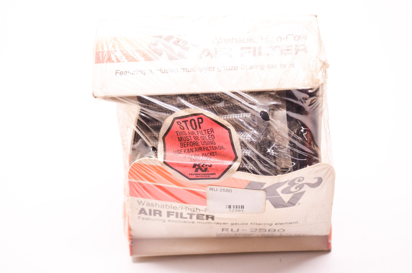 New K&N Performance Parts Universal Washable Air Filter Assembly 2' Flange Cente