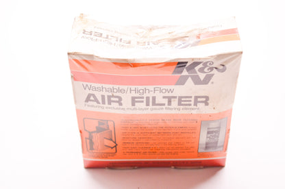 New K&N Performance Parts Universal Washable Air Filter Assembly 3' OD x 2' L 1-