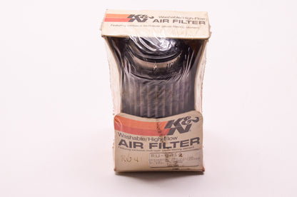 New K&N Performance Parts Universal Washable Air Filter Assembly 1-7/8' ID Flang