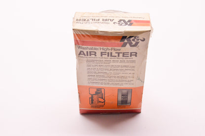 New K&N Performance Parts Universal Washable Air Filter Assembly 1-7/8' ID Flang