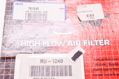 New K&N High Flow Washable Universal Air Filter Assembly NOS