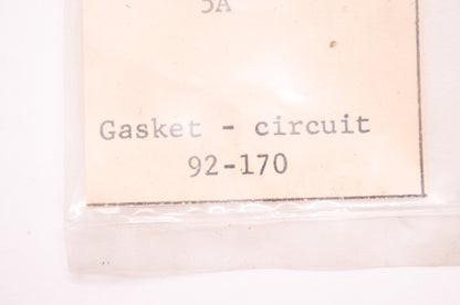 New Walbro Circuit Gasket 5A NOS