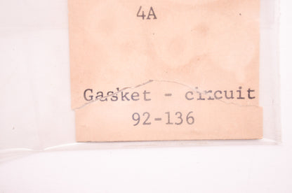 New Walbro Circuit Gasket 4A NOS