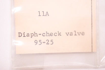 New Walbro Check Valve Diaphragm 11A NOS