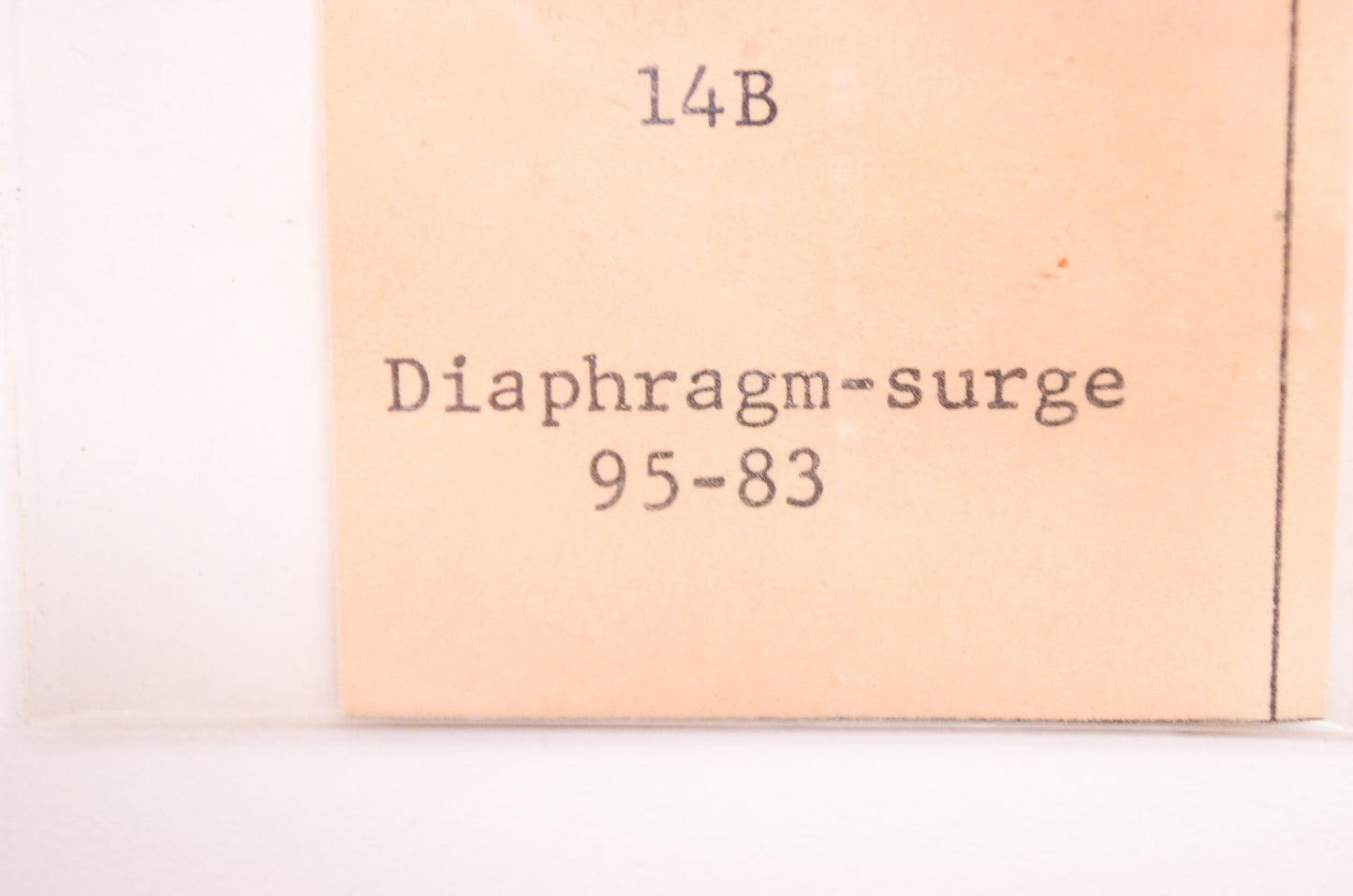 New Walbro Surge Diaphragm 14B NOS
