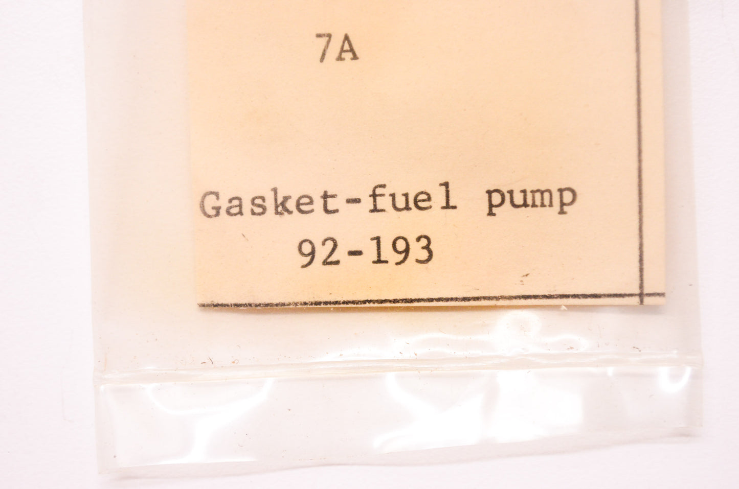 New Walbro Fuel Pump Gasket 7A NOS