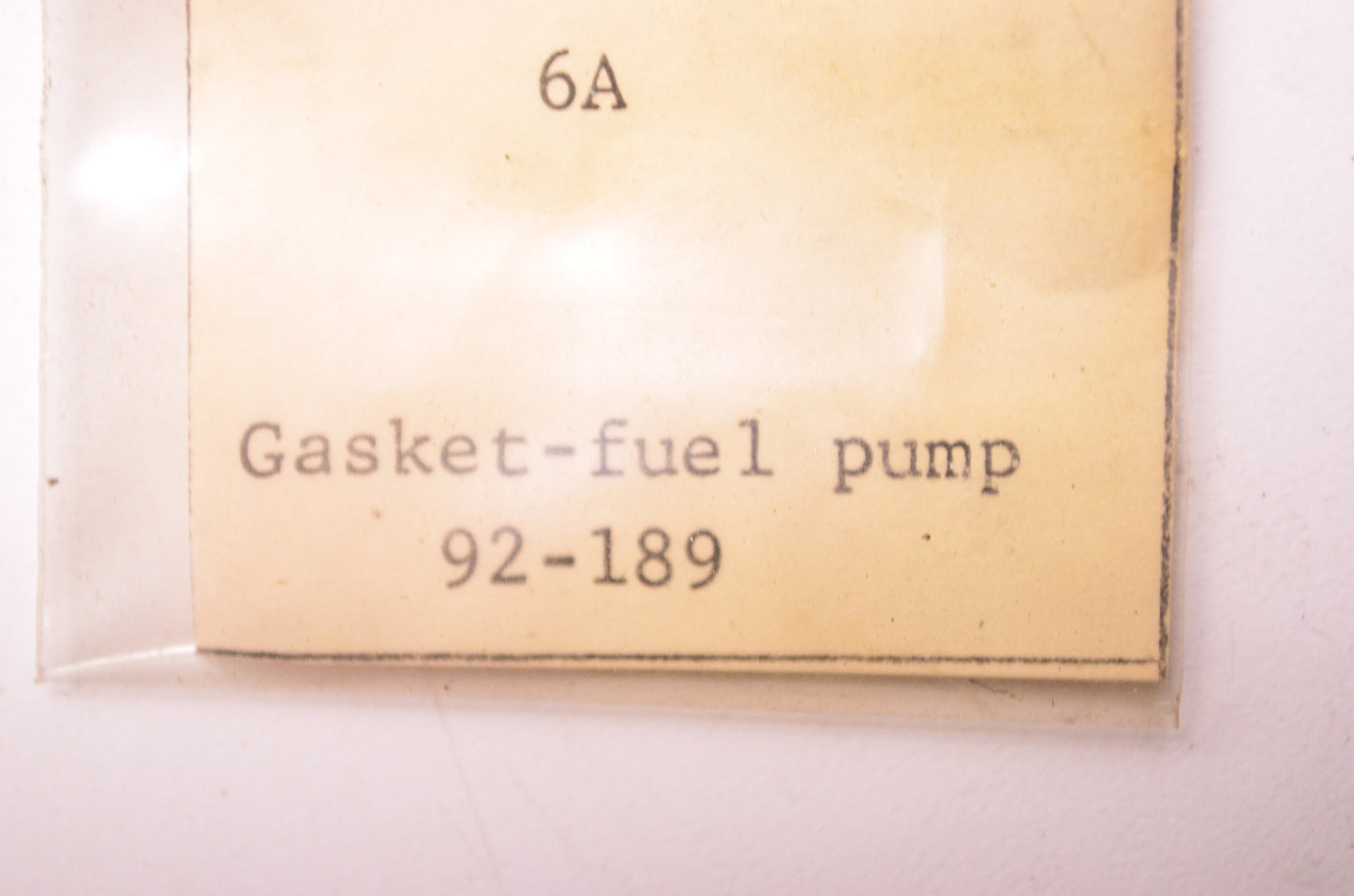 New Walbro Fuel Pump Gasket 6A NOS