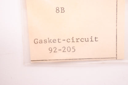 New Walbro Circuit Gasket 8B NOS