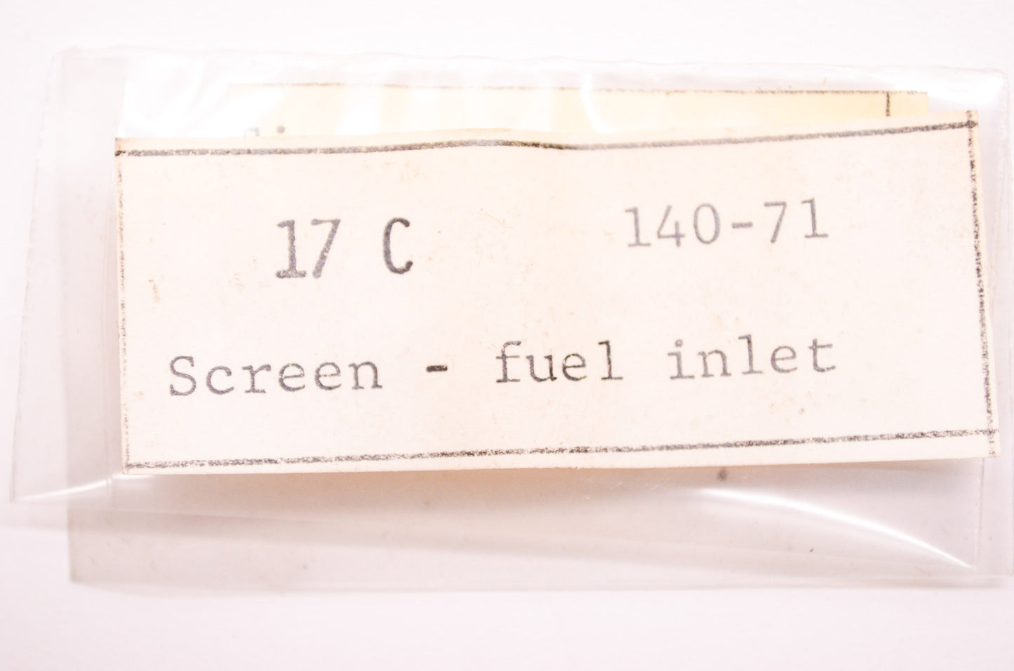 New Walbro Fuel Inlet Screen 17C NOS