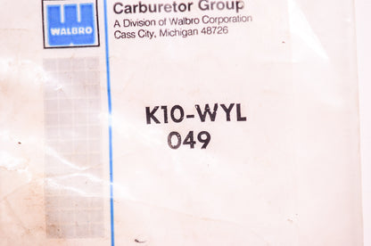 New Walbro Carburetor Gasket Diaphragm Kit NOS