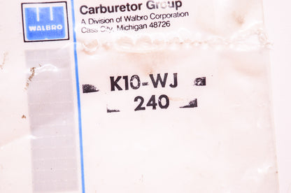 New Walbro Carburetor Gasket Kit NOS