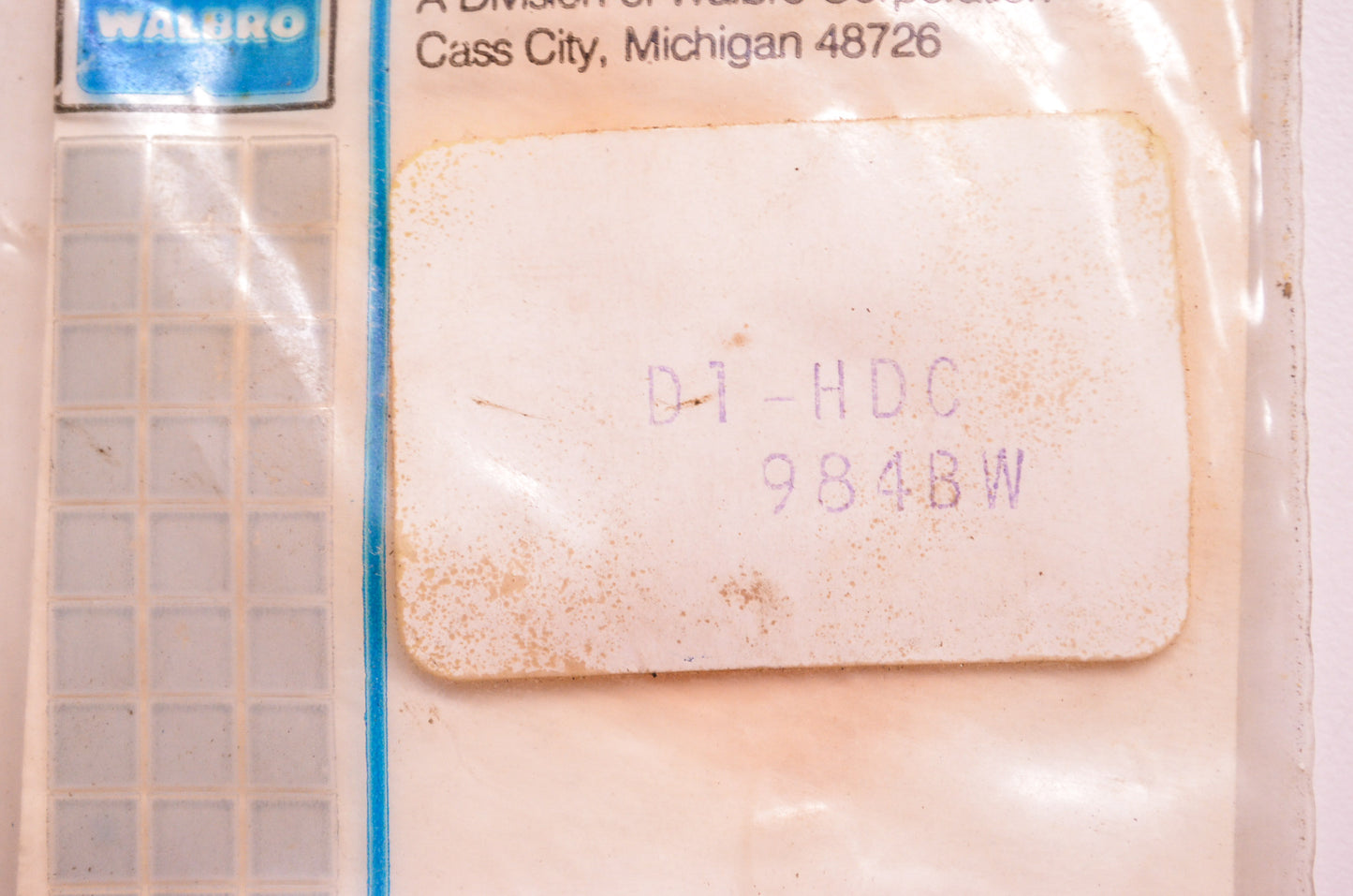 Carburetor Diaphragm Gasket Kit NOS