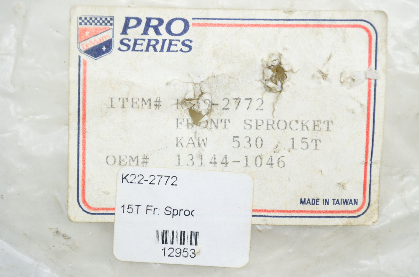 New LeMans Pro Series 15 Tooth Sprocket Kawasaki 530 NOS