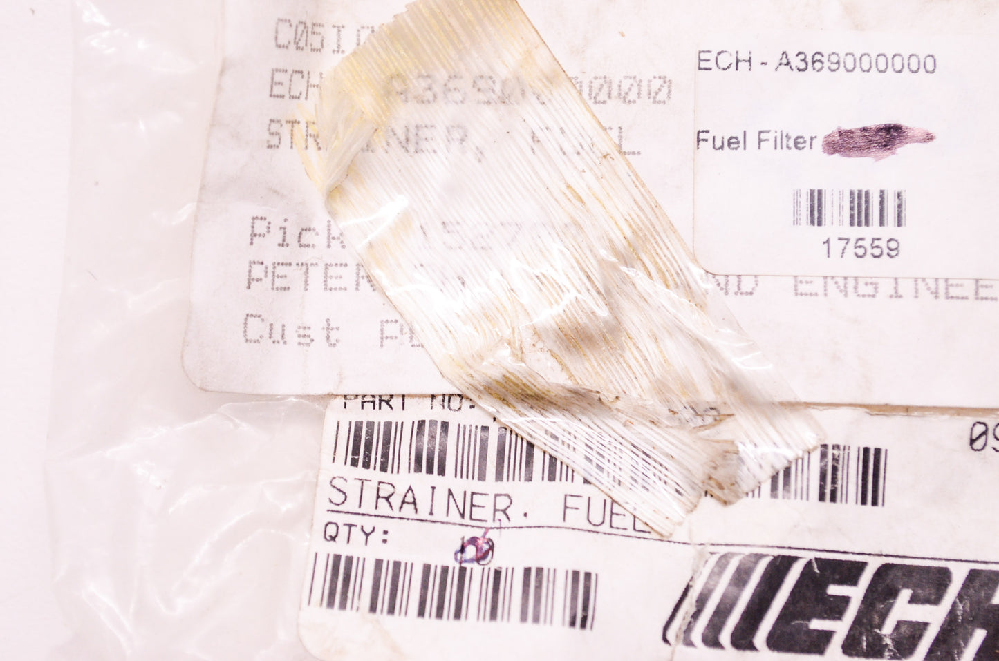 Fuel Strainer Filter NOS